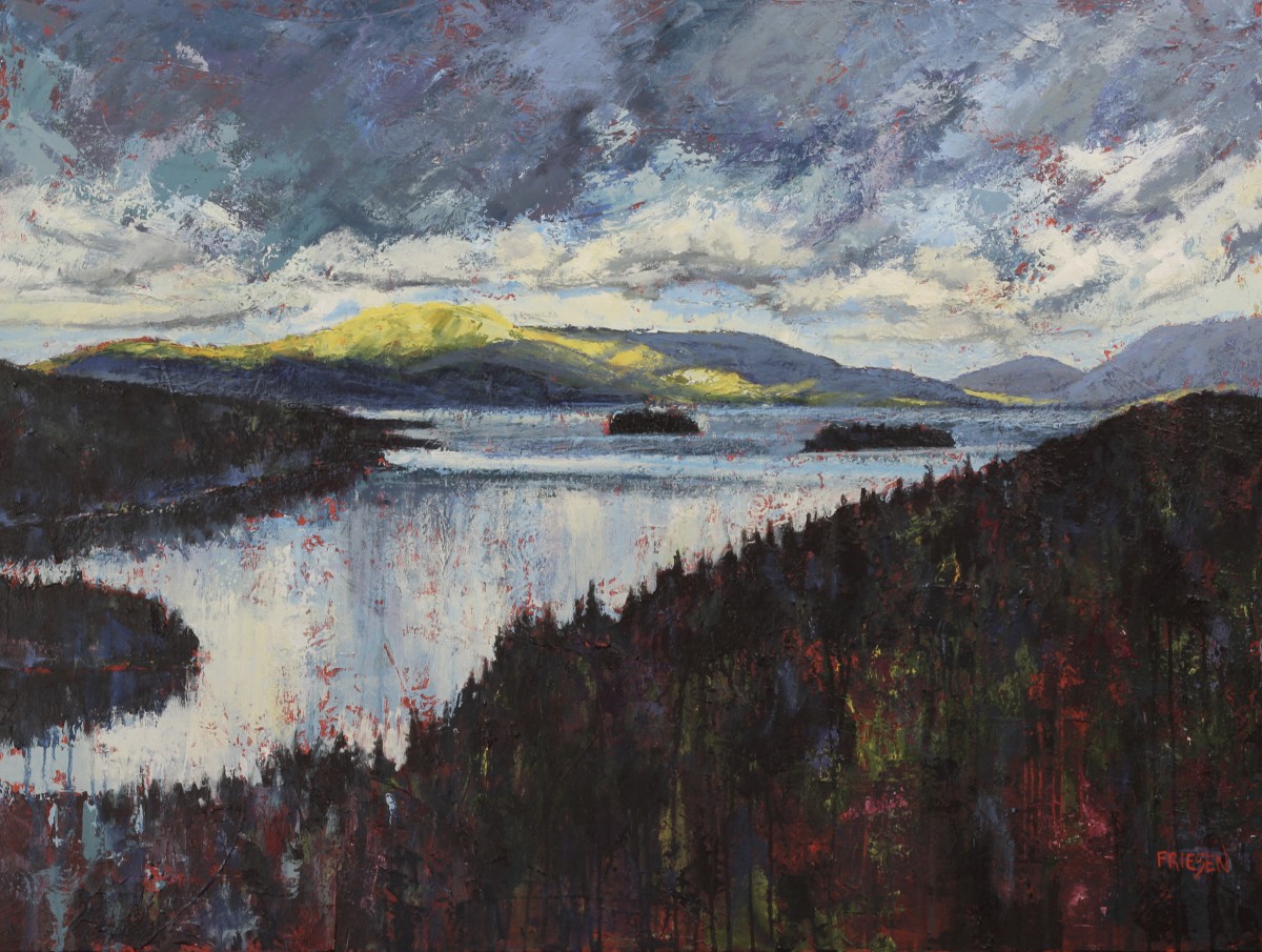Sky Above Lac Tremblant by Holly Friesen 