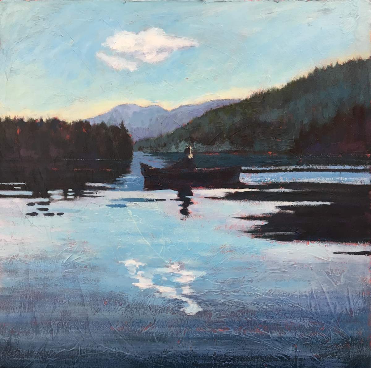 Cloud Canoe by Holly Friesen, Image 1.