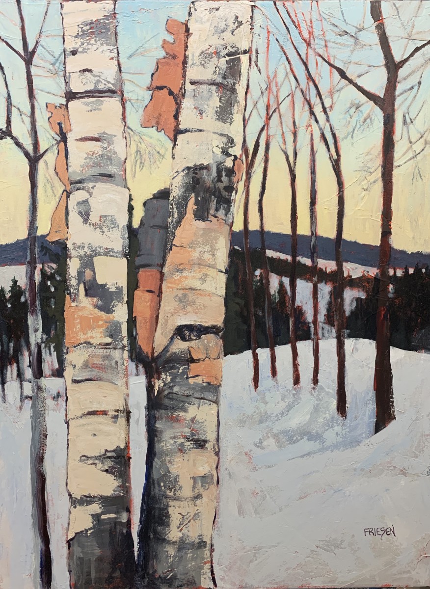 Birch Bark Twist by Holly Friesen 