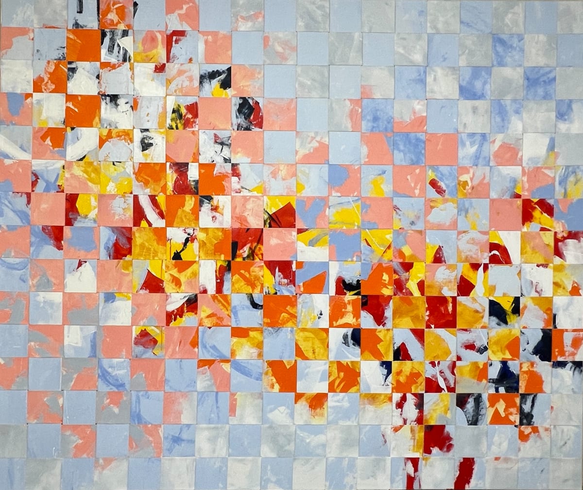 Symphonic Sunrise by Adrienne Watts  Image: 60 x 72 x 1.5"