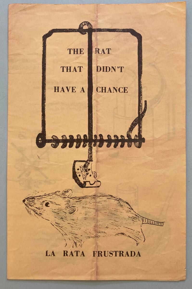 The Rat That Didn't Have A Chance by ABC No Rio 
