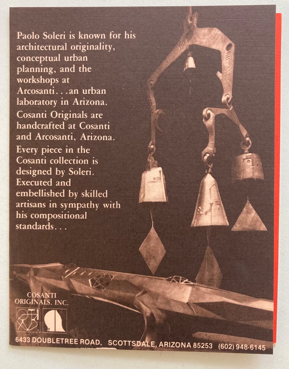 bell brochure by Paolo Soleri 