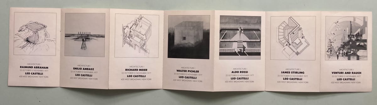 Architecture I by Leo Castelli Gallery, Image 1.