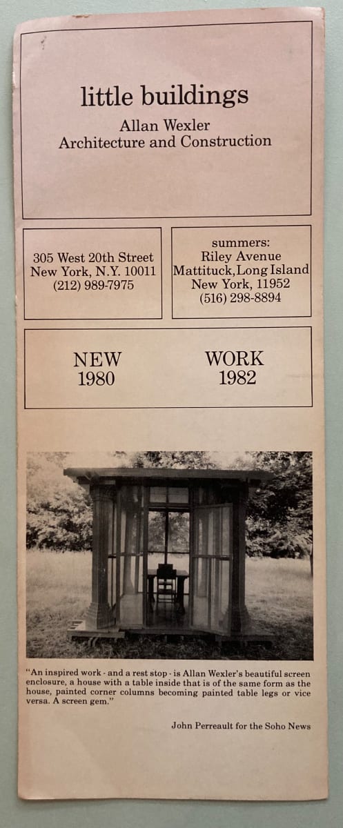 little buildings by Allan Wexler, Image 1.