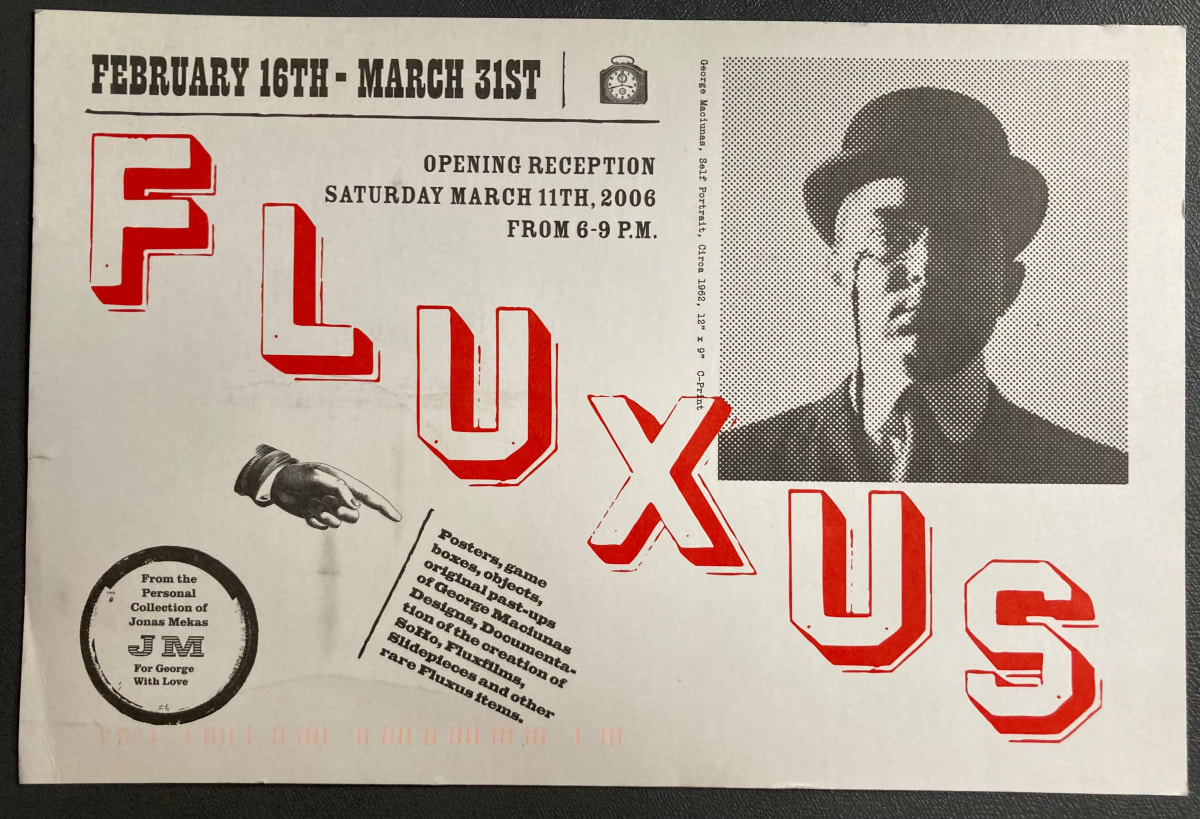 Fluxus show card by Fluxus 