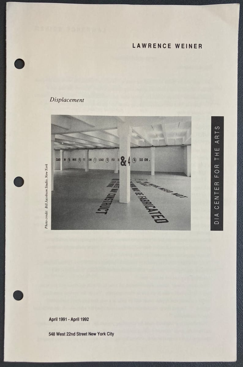 exhibition brochures by Dia, Image 1.