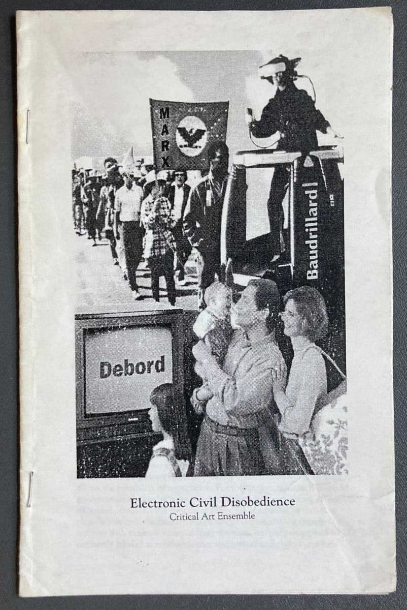 Electronic Civil Disobedience by Critical Art Ensemble, Image 1.
