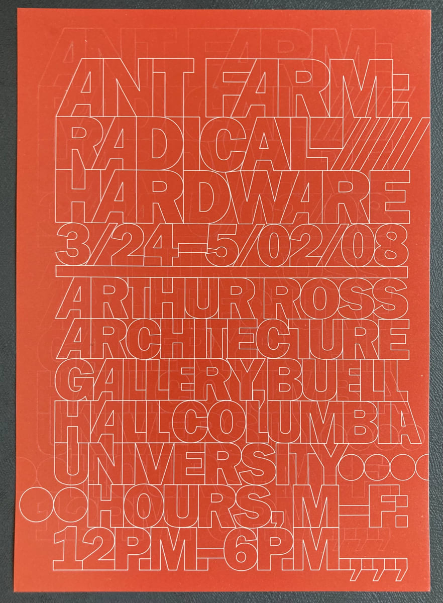 Radical Hardware card by Ant Farm, Image 1.