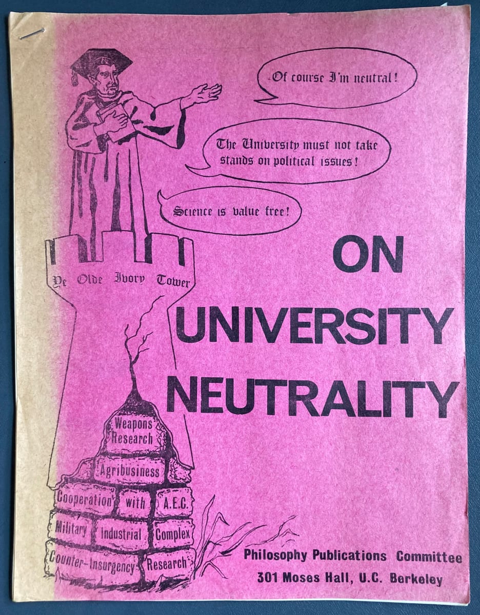 On University Neutrality by University of California, Berkeley, Image 1.