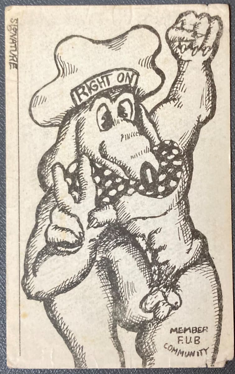 Registration Card by Free University of Berkeley, Image 1.
