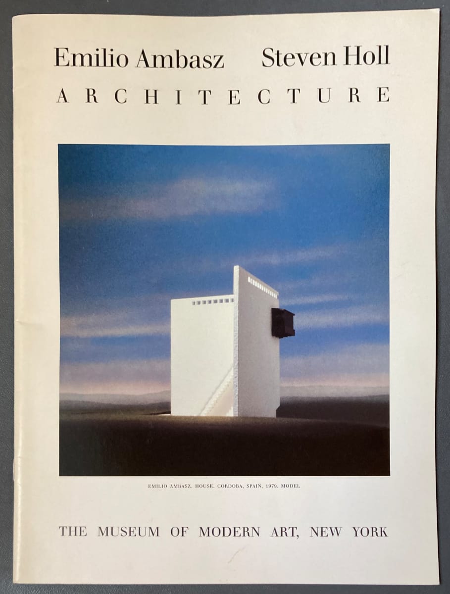 Emilio Ambasz/Steven Holl Architecture by Museum of Modern Art 