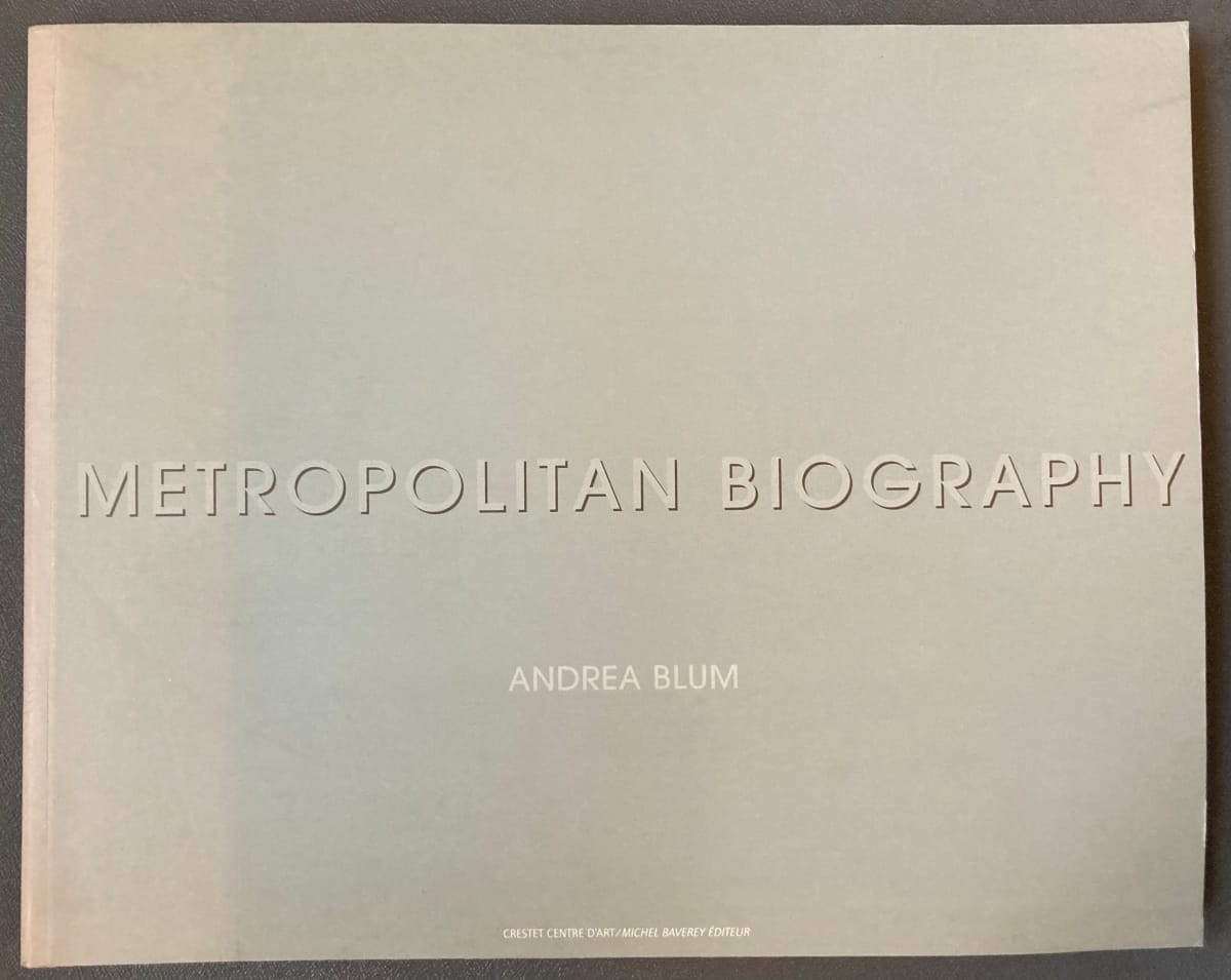 Metropolitan Biography by Andrea Blum, Image 1.