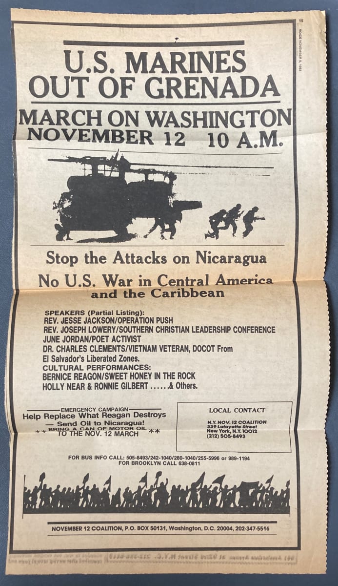 US Marines out of Grenada by political campaign, Image 1.
