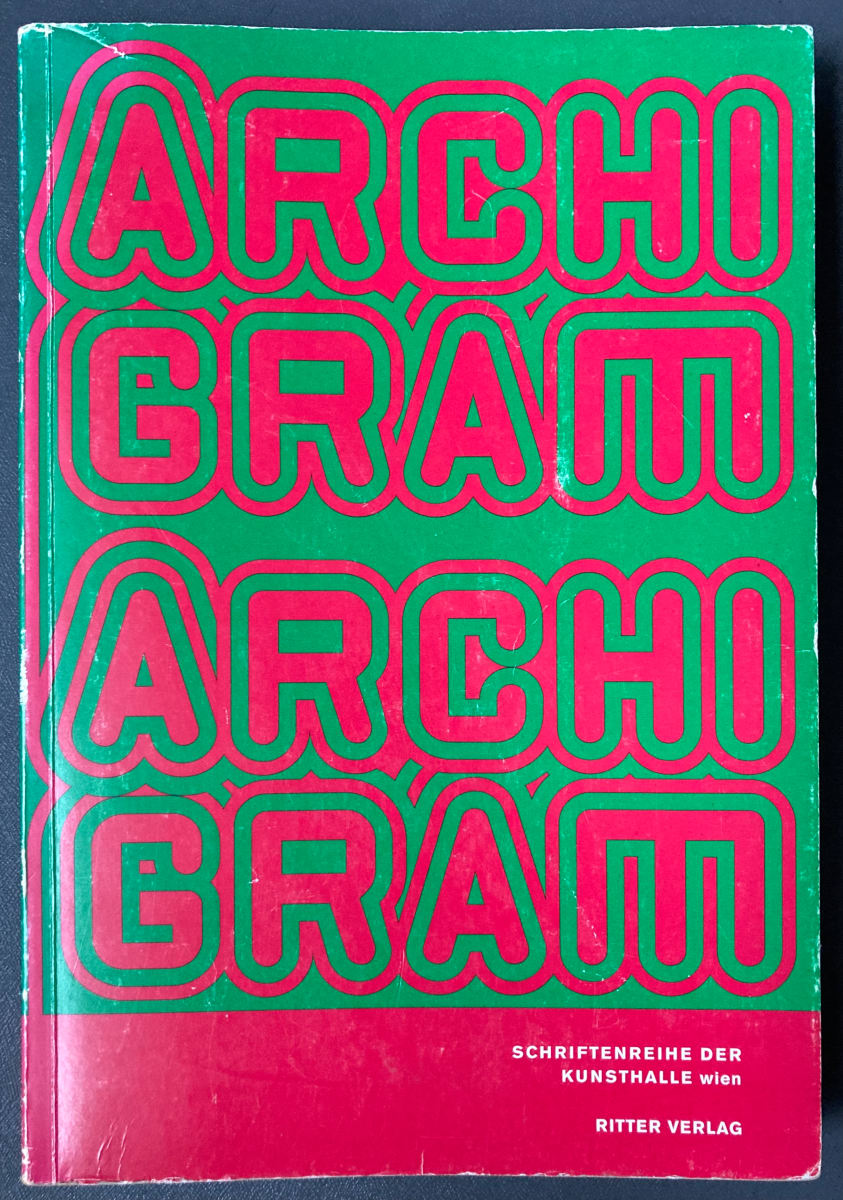 Archigram by Schriftenreihe Der Kunsthalle wein Ritter Verlag, Image 1.