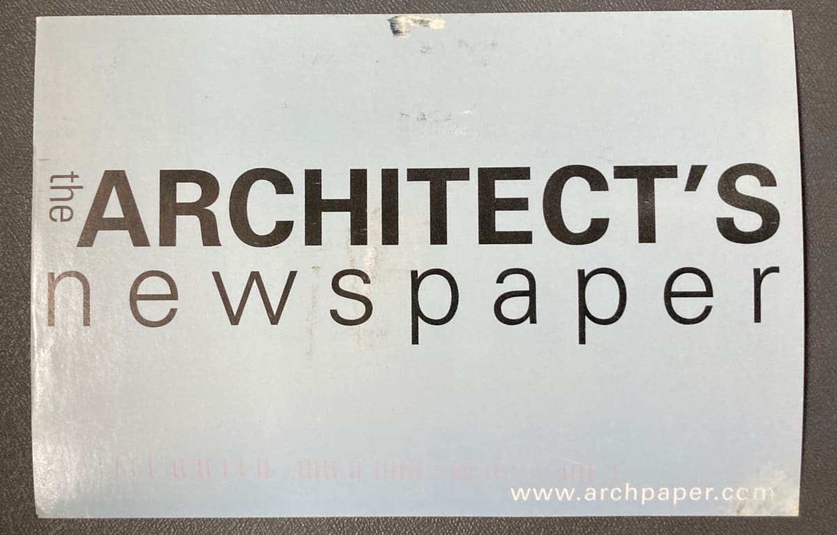 Architect's Newspaper launch party invite by Architect's Newspaper 