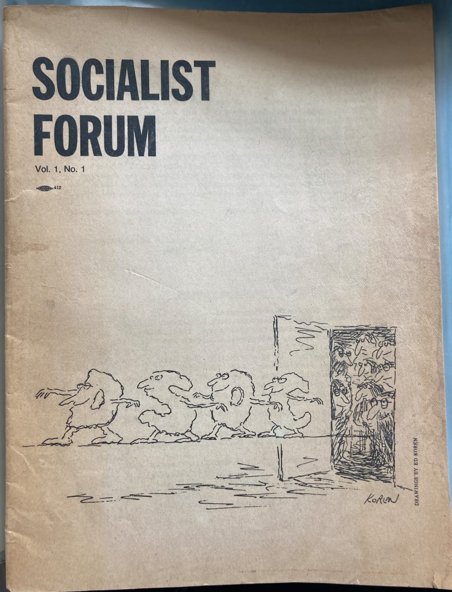 Socialist Forum Vol 1 No 1 by Socialist Forum 