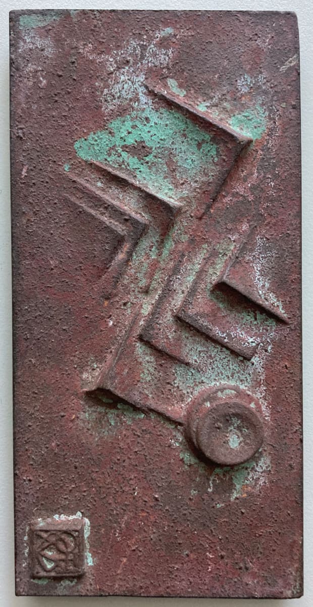 bronze tile by Paolo Soleri 