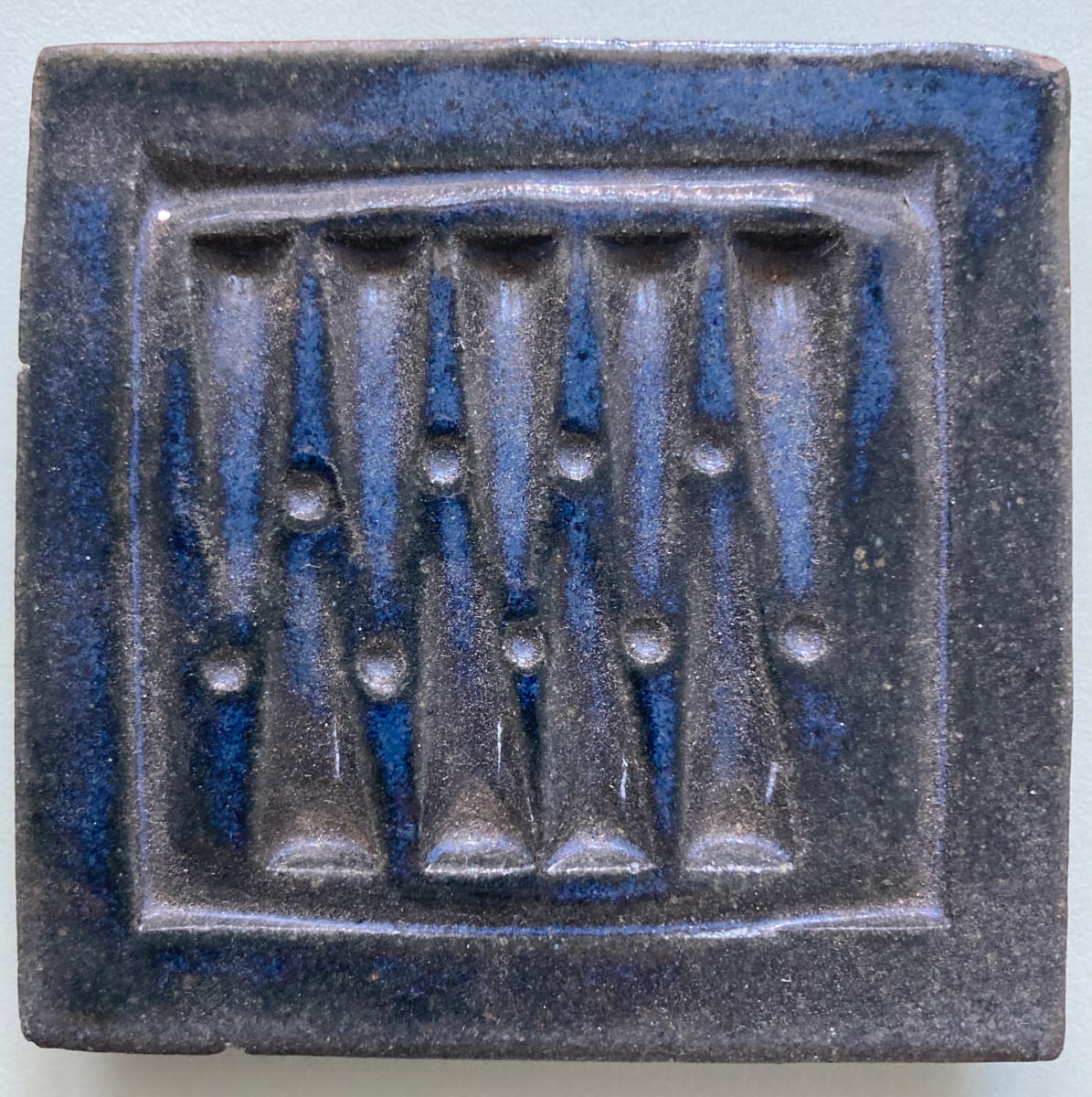ceramic tile by Paolo Soleri, Image 1.
