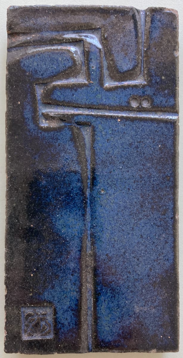 ceramic tile by Paolo Soleri, Image 1.