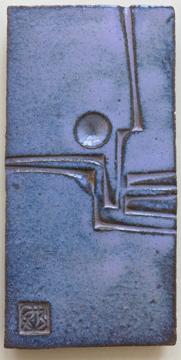 ceramic tile by Paolo Soleri, Image 1.