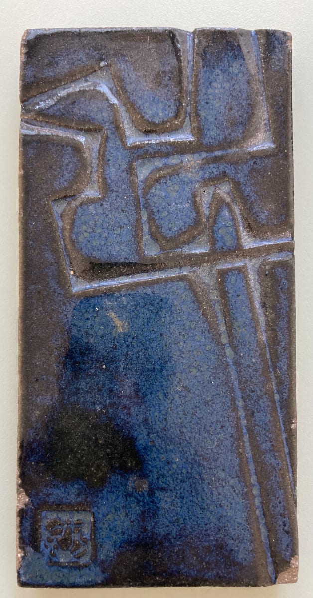 ceramic tile by Paolo Soleri, Image 1.