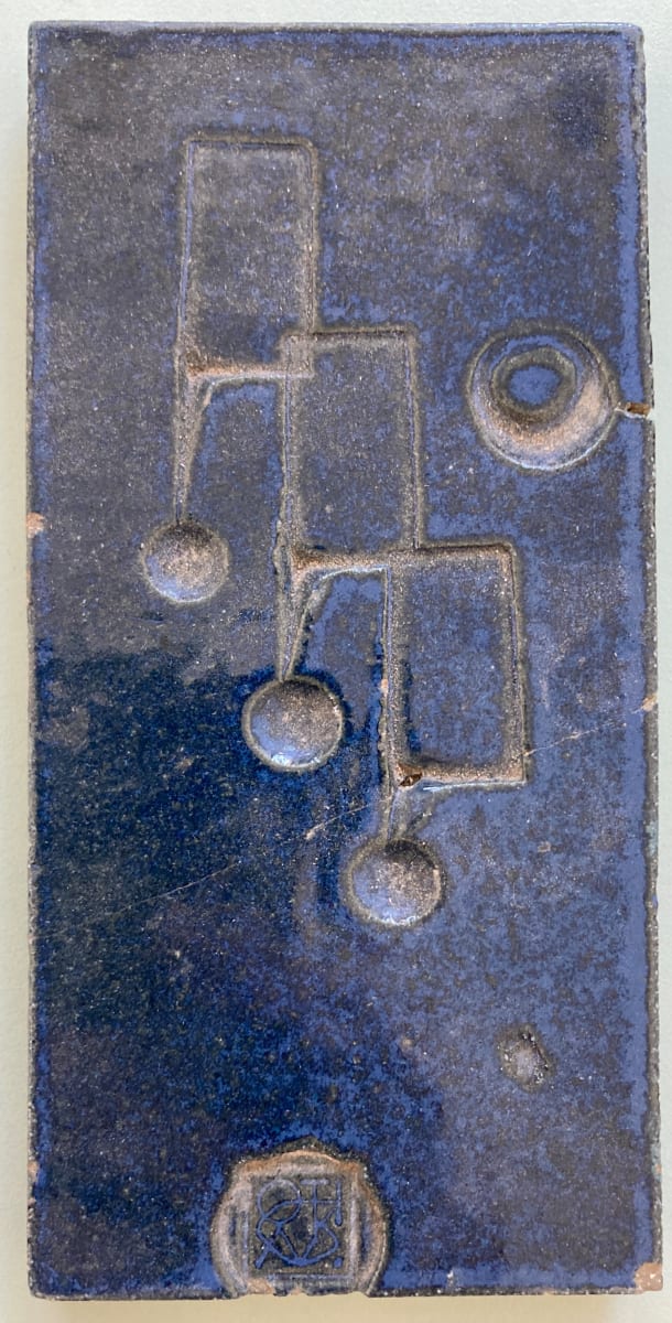 ceramic tile by Paolo Soleri, Image 1.