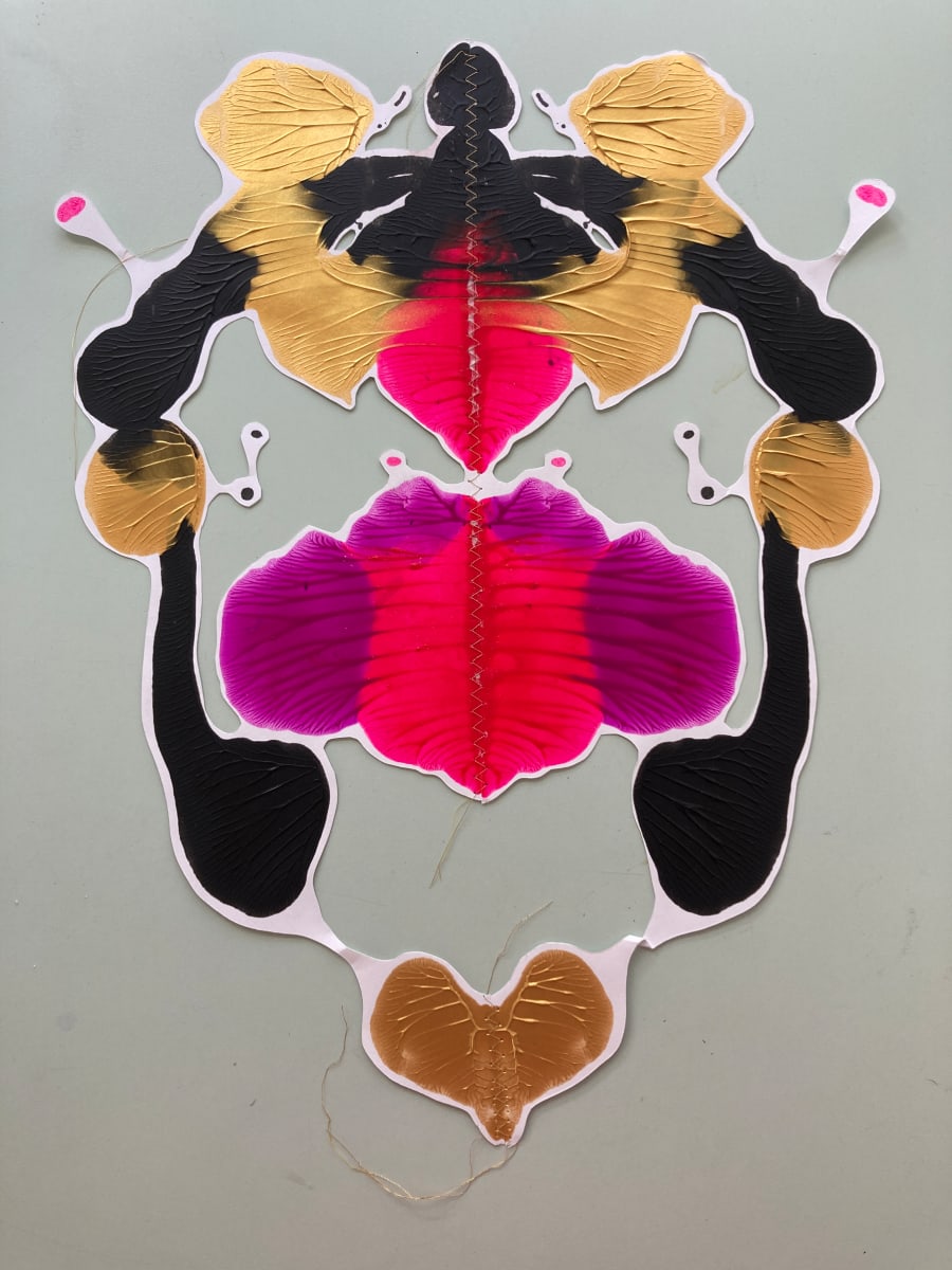 Untitled (Glitter Mask) by Hunter Reynolds, Image 2.