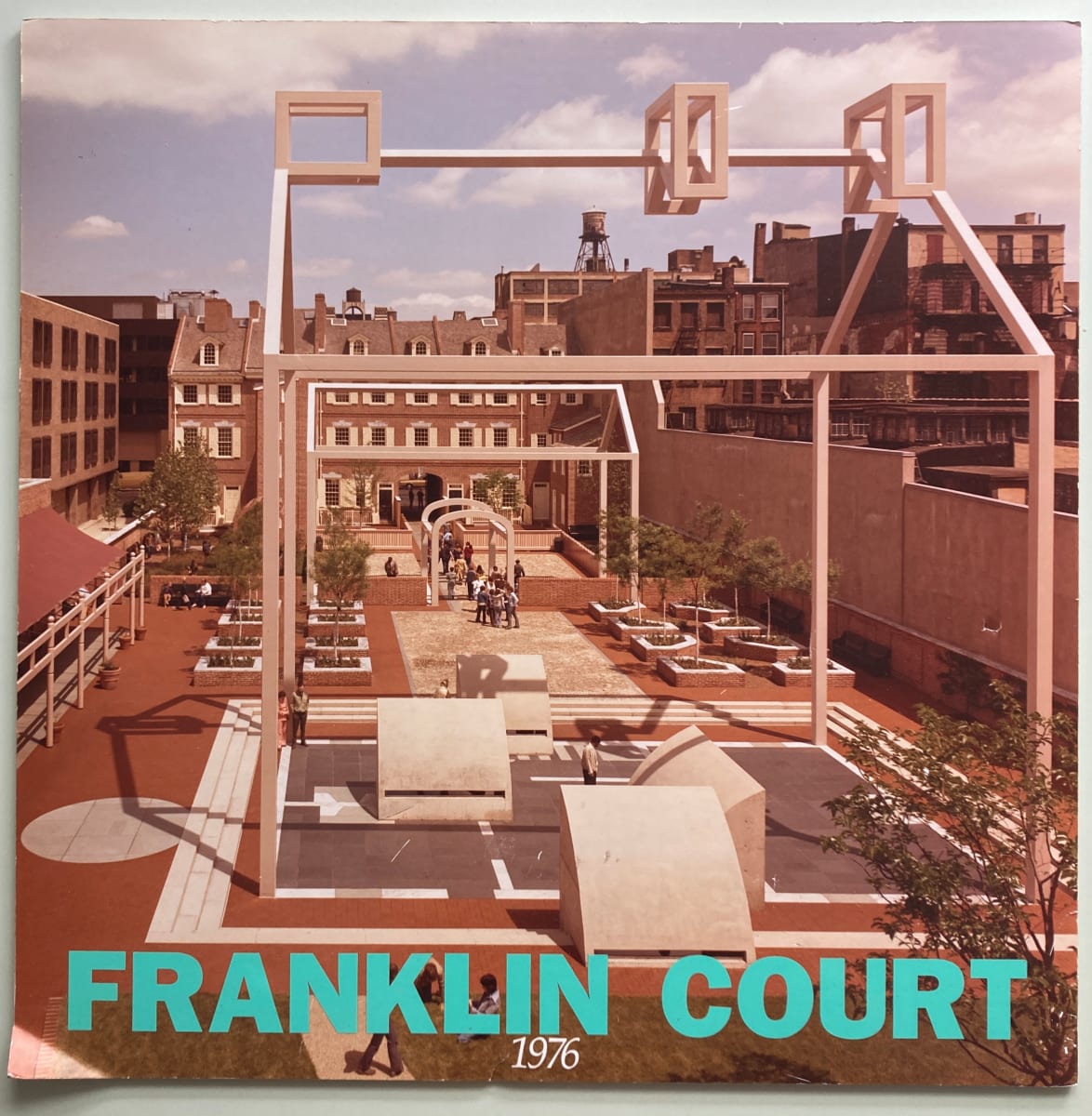 Franklin Court 1976 by Denise Scott Brown, Robert Venturi, Image 1.