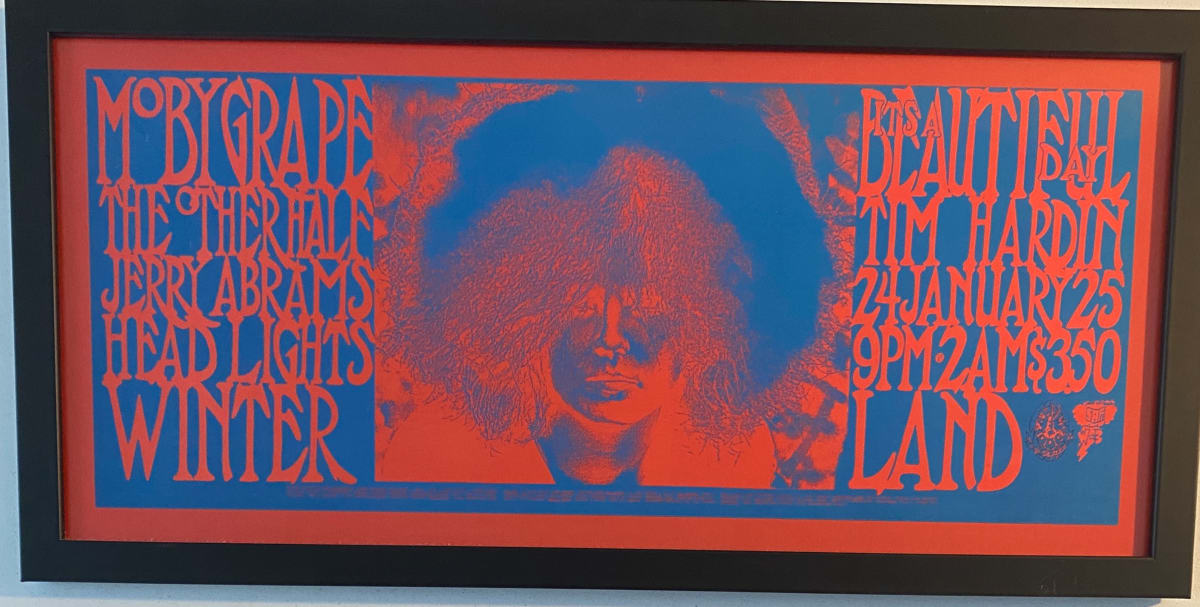 Moby Grape, It's a Beautiful Day, The Other Half, Tim Hardin, January 24 & 25, Winterland by San Andreas Fault (Tad Hunter) 