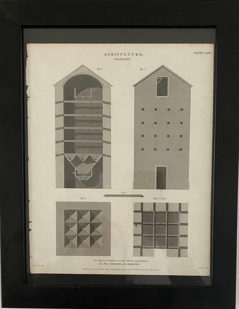 Agriculture. Granary. by Longman, Hurst, Rees, Orme, & Brown, Image 1.
