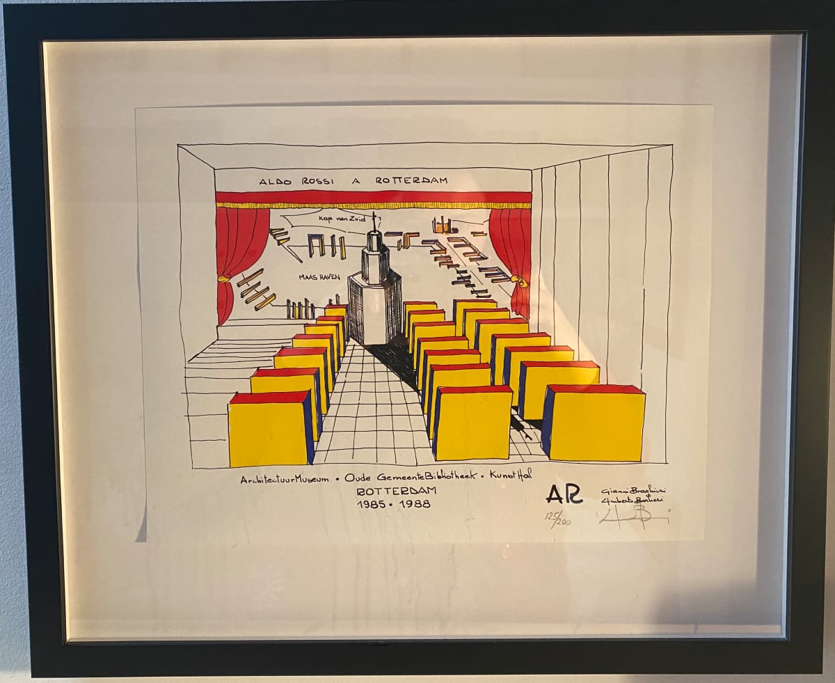 Aldo Rossi a Rotterdam by Aldo Rossi, Image 1.