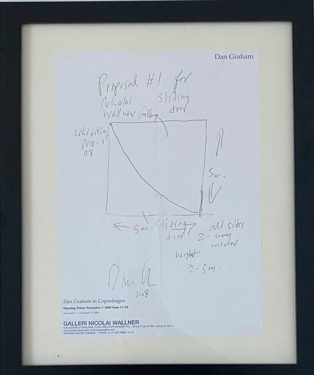Dan Graham in Copenhagen by Dan Graham, Image 1.