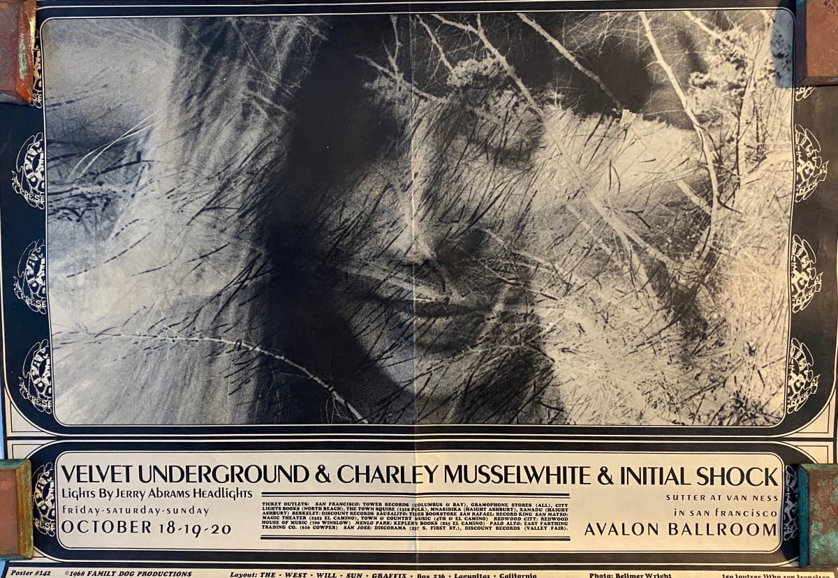 Velvet Underground & Charley Musselwhite & Initial Shock by Bellmer Wright, Image 1.