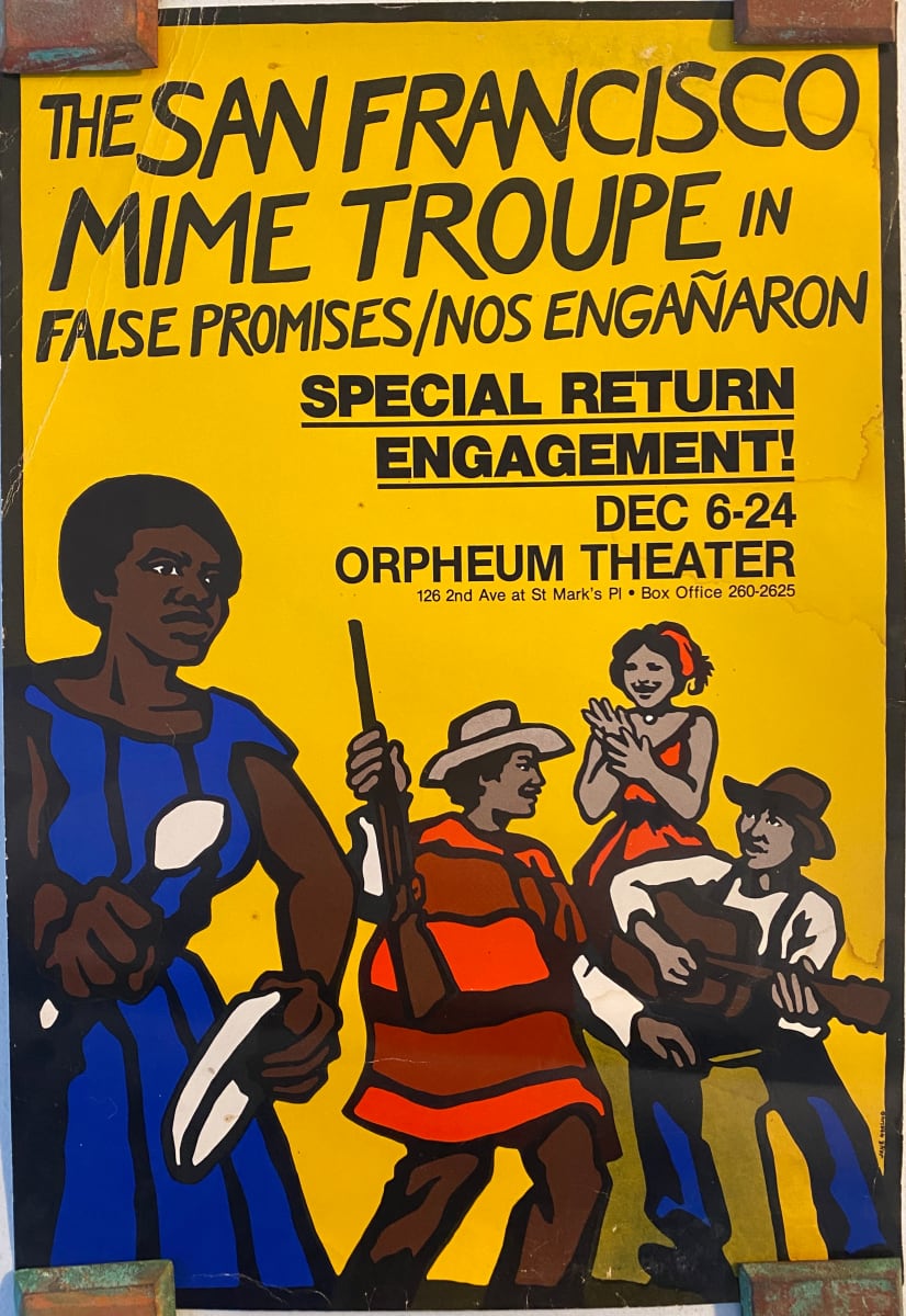 The San Francisco Mime Troupe in False Promises by Jane Norling 