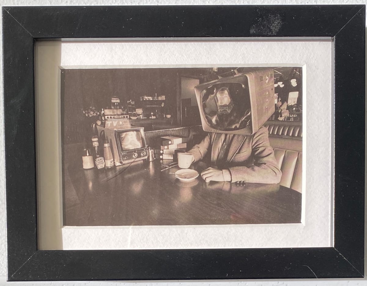 TV Head at Chuckburger Restaurant by Jules Backus, Image 2.