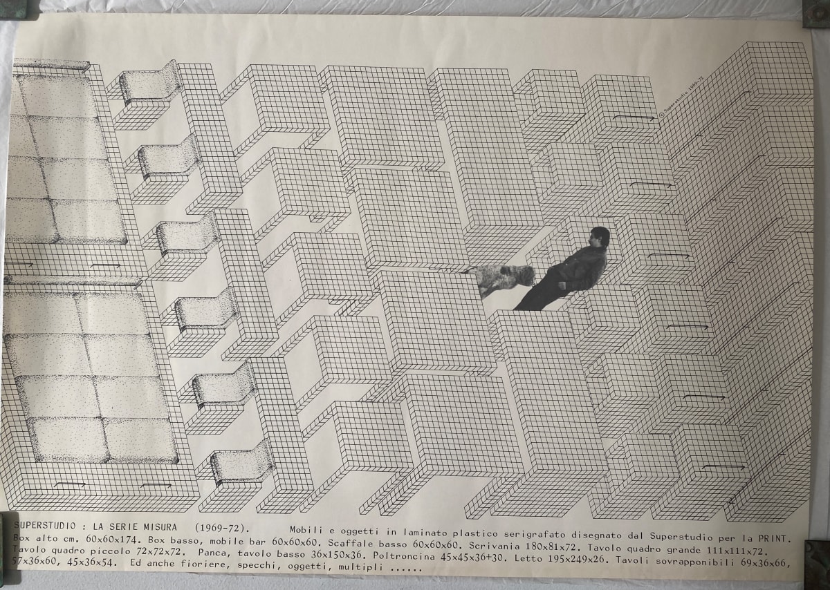Superstudio: La serie misura (1969–72) by Superstudio, Image 1.