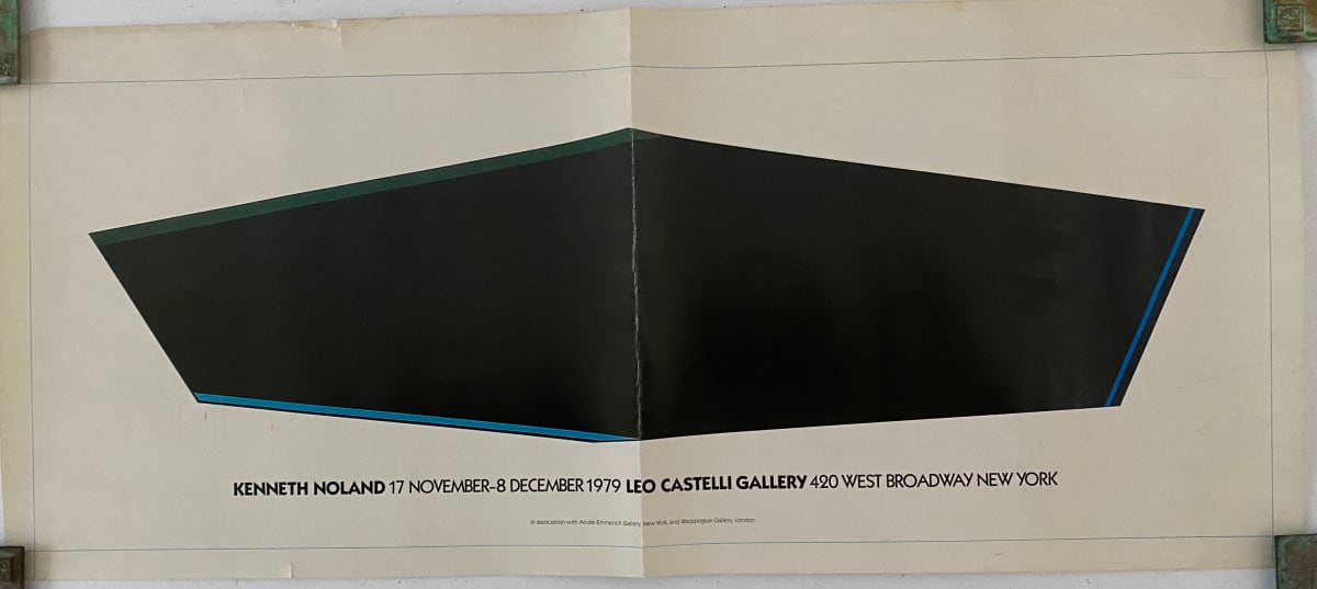 Kenneth Noland 17 November–18 December 1979 Leo Castelli Gallery by Kenneth Noland 