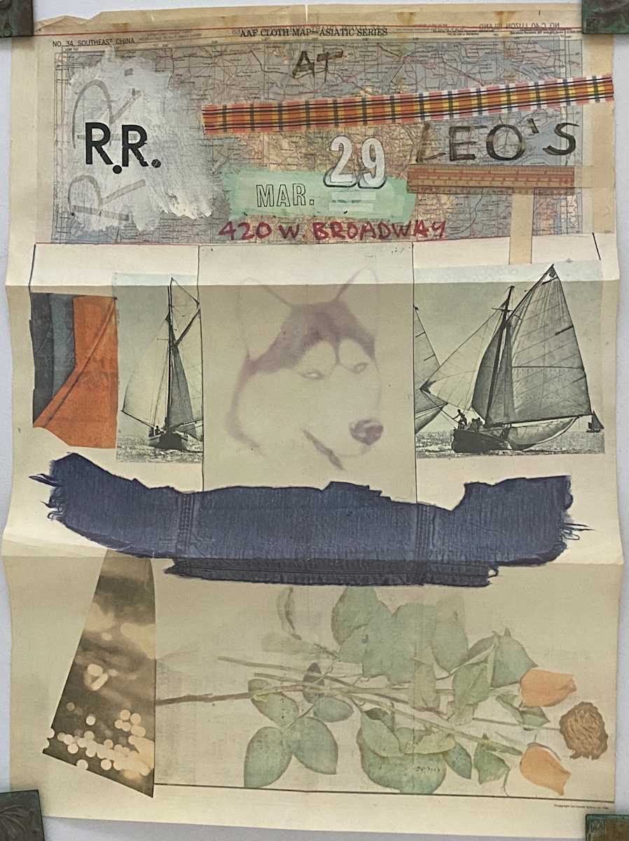 R.R. at Leo's by Robert Rauschenberg, Image 2.