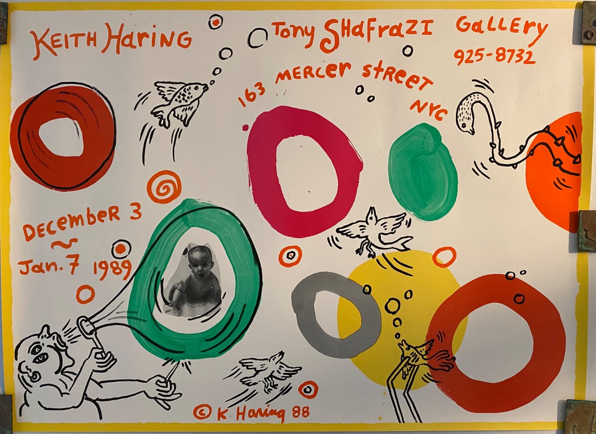 Keith Haring Tony Shafrazi Gallery by Keith Haring 