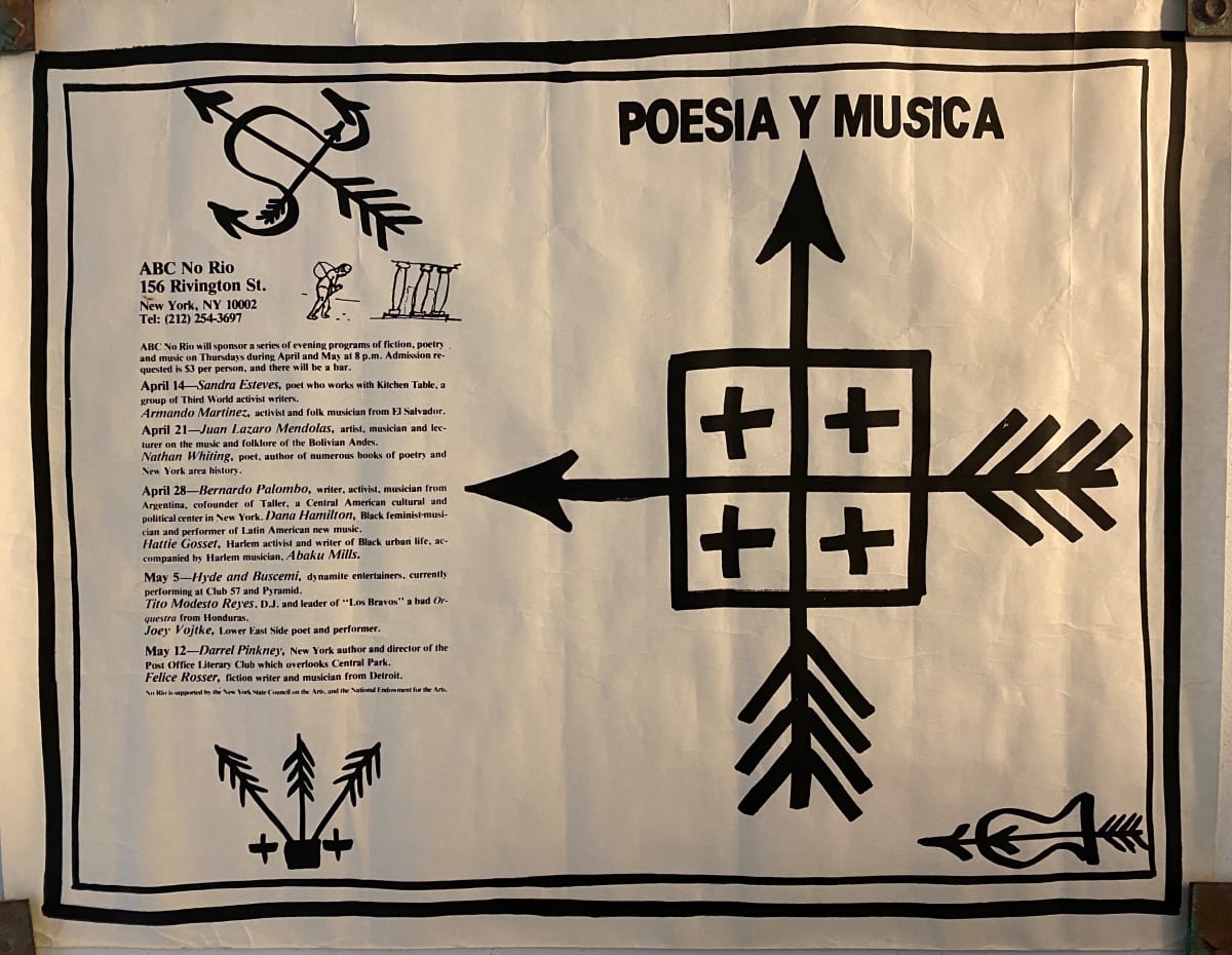 Poesia y Musica by ABC No Rio 
