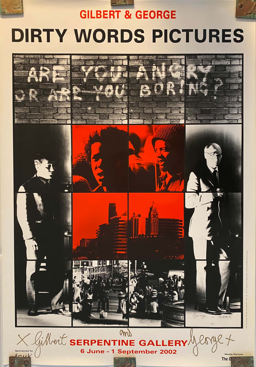 Dirty Words Pictures by Gilbert & George 