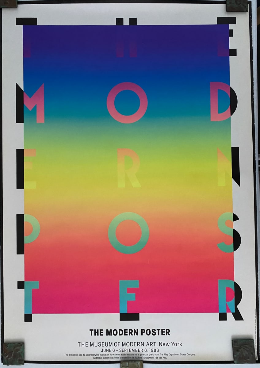 The Modern Poster by Museum of Modern Art 