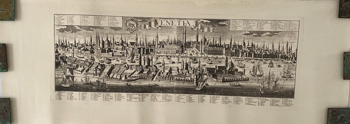 Historic Map of Venetia by Iohan Friedrich Probst 