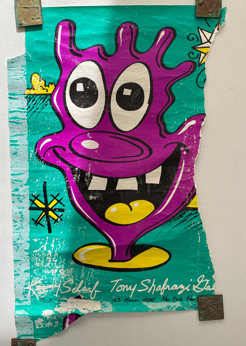 Kenny Scharf at Tony Shafrazi Gallery by Kenny Scharf 