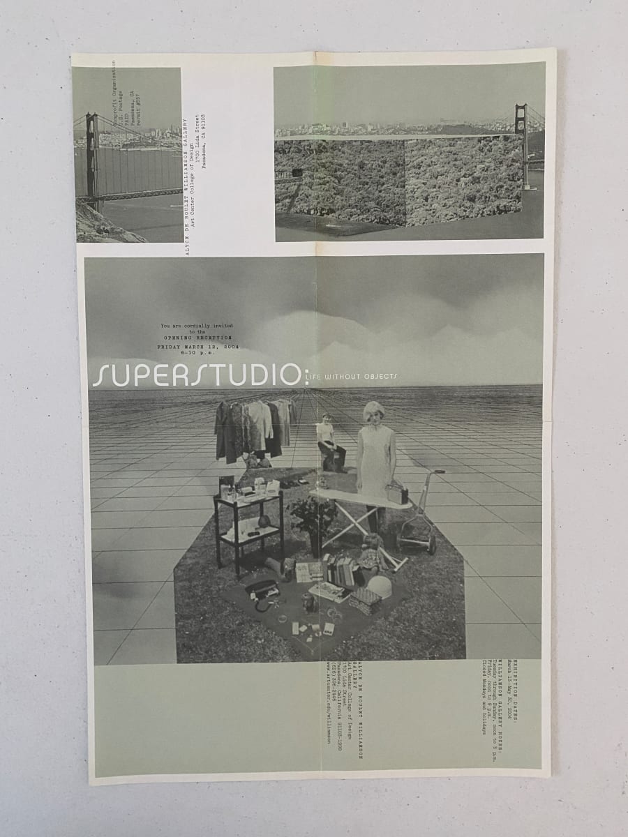 Superstudio: Life Without Objects [Opening Poster] by Superstudio, Image 2.