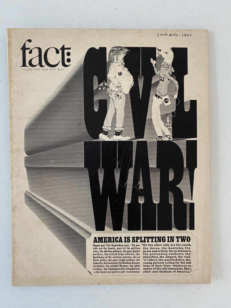 Fact, Vol. 4, Issue 4 by Ralph Ginzburg, Editor, Image 1.