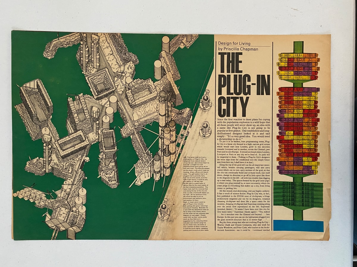 The Plug-In City by Archigram, Image 2.