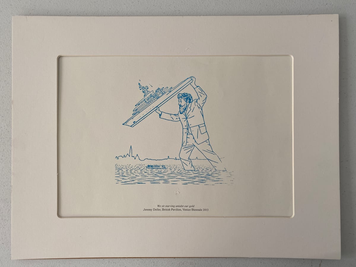 We Sit Starving Amidst Our Gold by Jeremy Deller, Image 1.