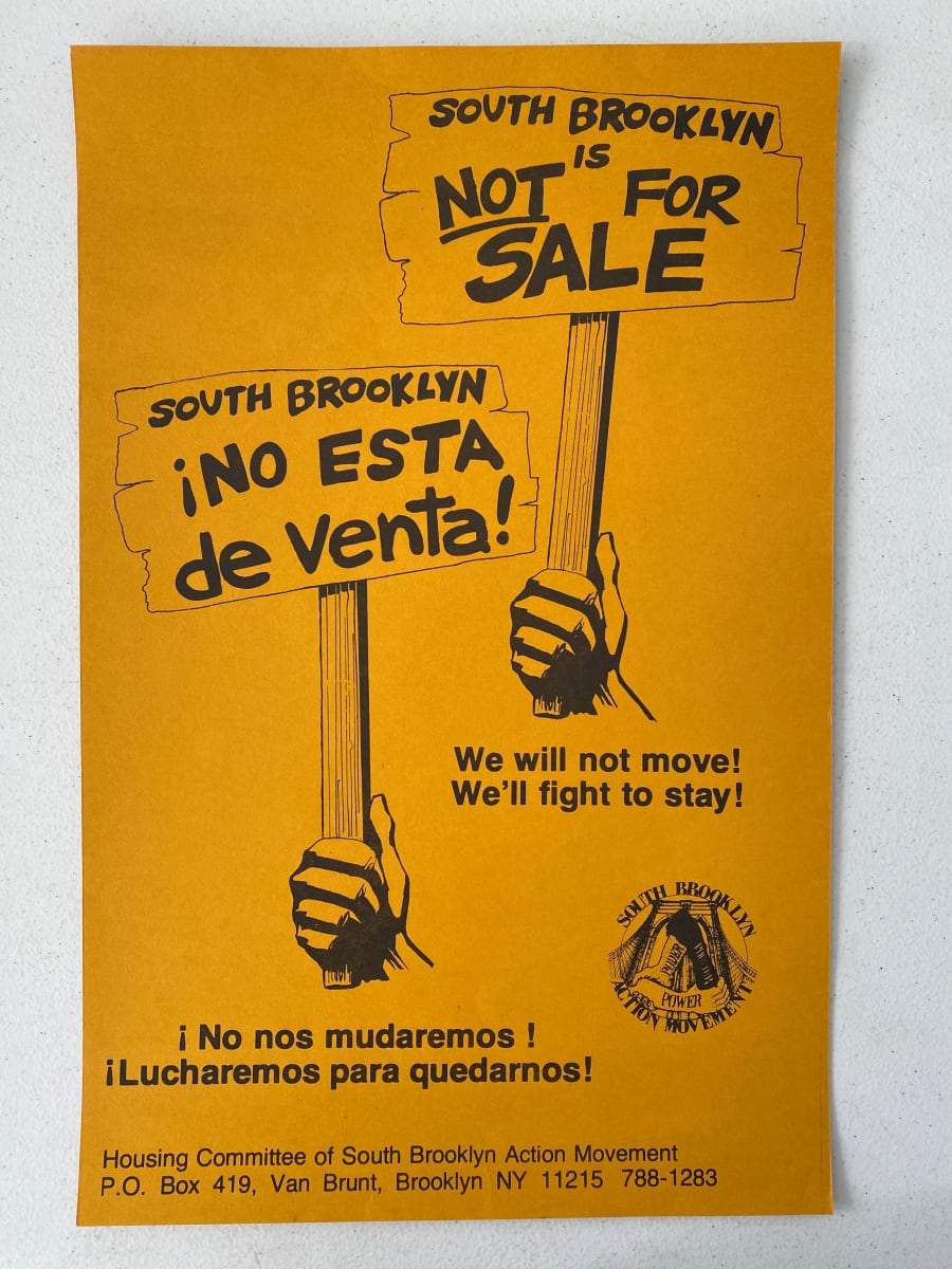 South Brooklyn is Not For Sale by Housing Committee of South Brooklyn Action Movement 