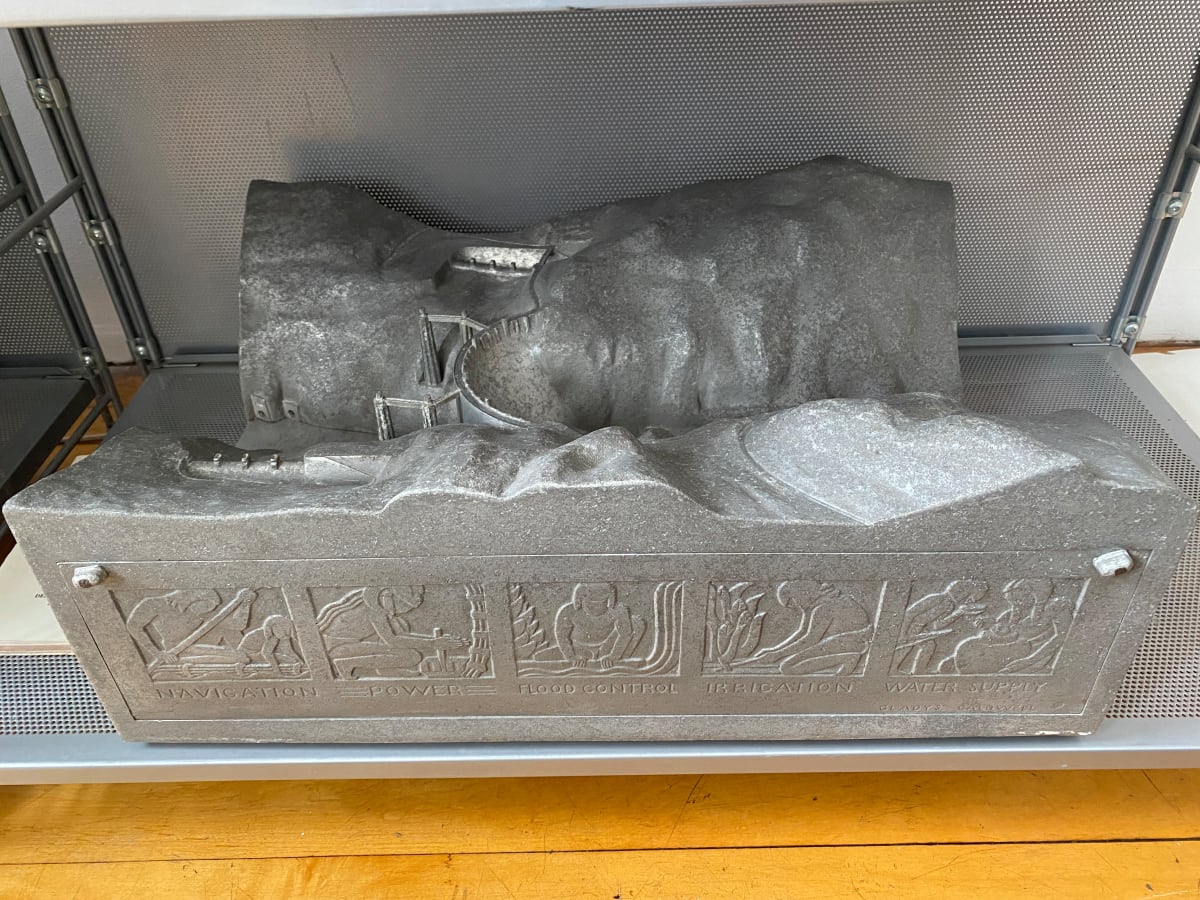 Model of Boulder Dam by Gladys Caldwell Fisher, Image 2.